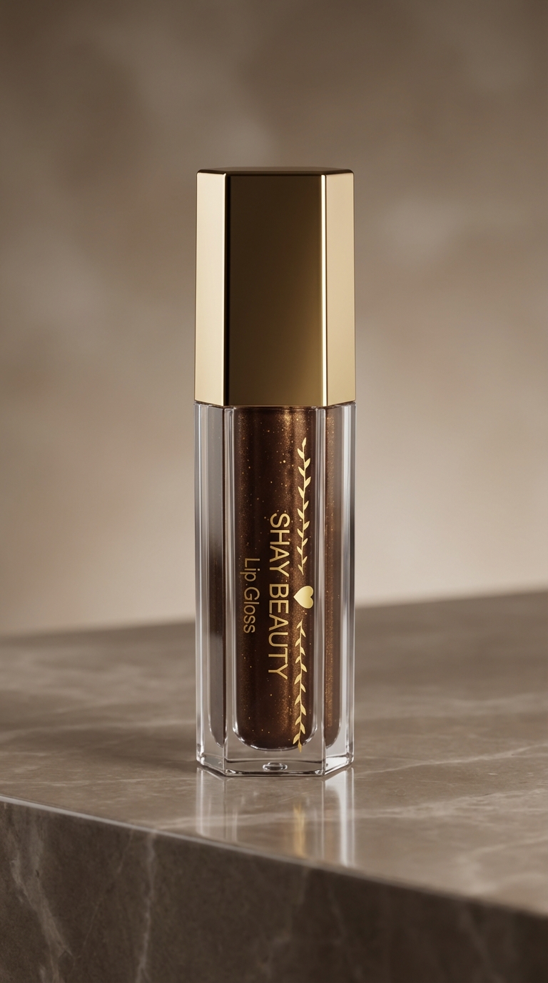 Organic Lip Gloss — Brown Sugar